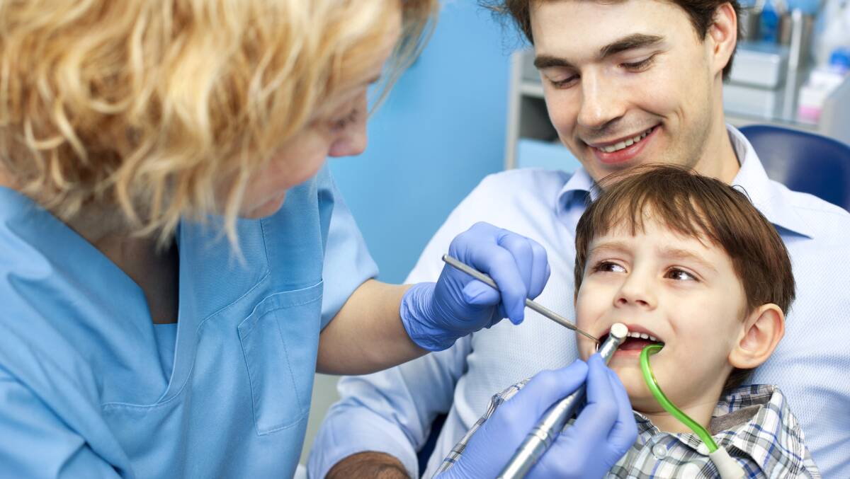 Open wide: During a visit to the dentist let the oral health professional have your child’s full attention. Try booking an early appointment so your child isn't too tired.