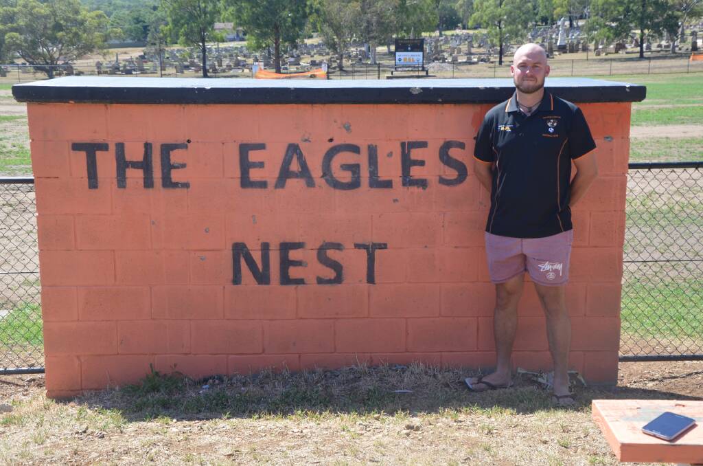 FORGING A FORTRESS: Coach Brodern Adam-Smith is hoping to see plenty of victories as 'The Eagles Nest' in the 2019 season.
