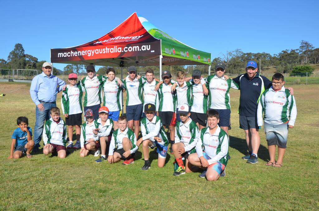 SUN SAFE: The Muswellbrook Junior Cricket club is happy to welcome MACH Energy as their major sponsor for 2019/20.