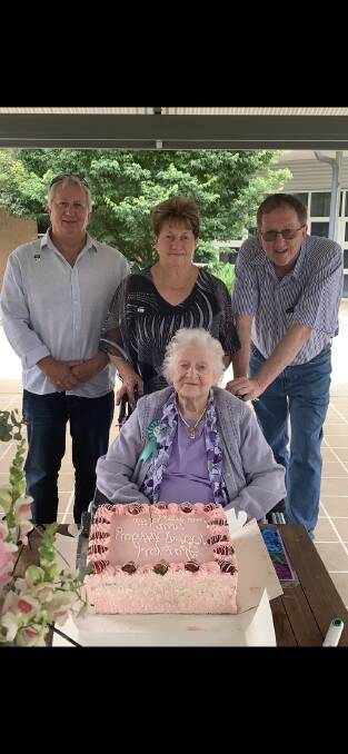Joan Flanagan celebrates 100th birthday