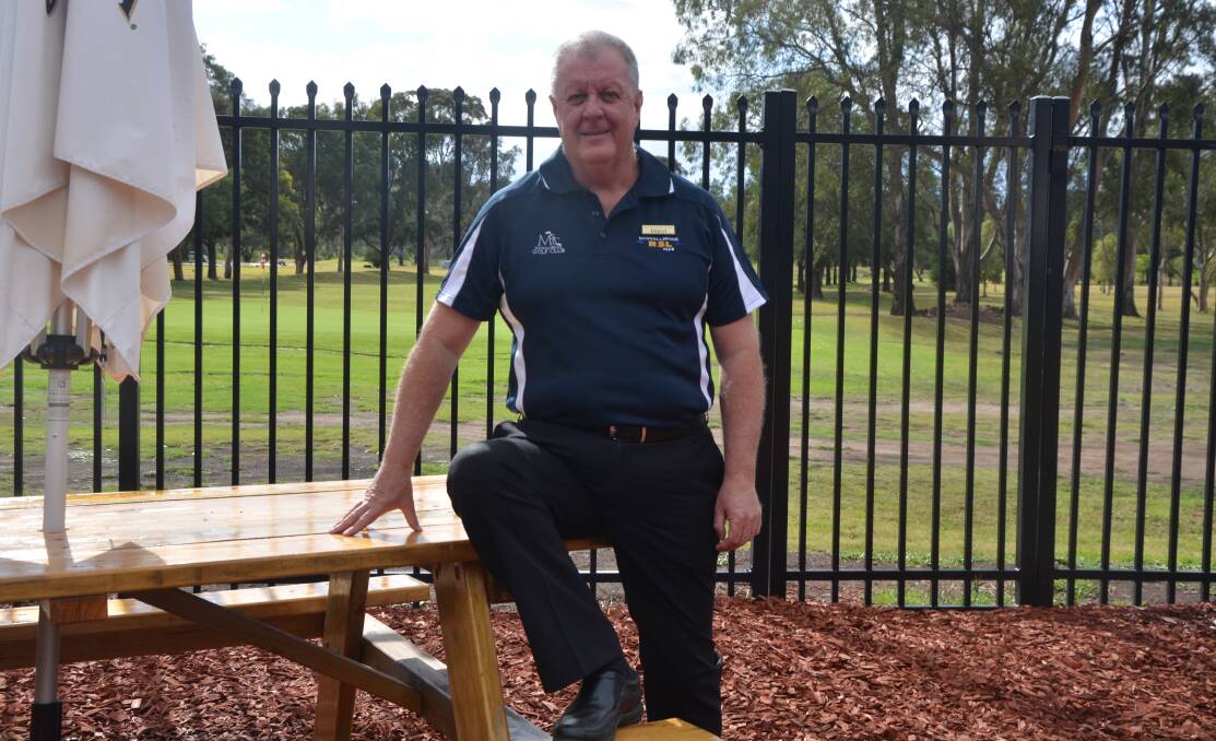 BIG UPGRADES: Muswellbrook RSL Golf Club CEO Daryl Egan provides updates on improvements at course.