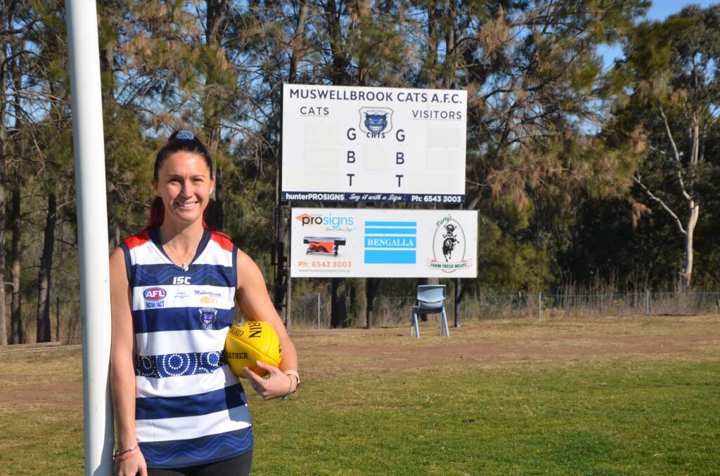 CLOSE CATS: Natalie Heard said the team spirit was on full show as the Muswellbrook Cats picked up their first win of the year.
