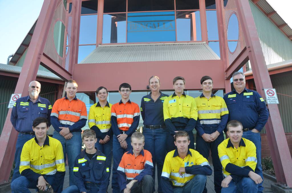 EXCELLENT EXPERIENCE: Muswellbrook High School students relished the chance to learn how operations work at Bengalla Mining Company.