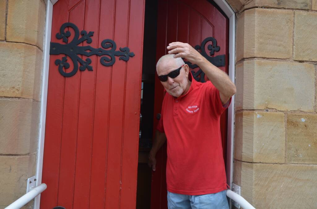 COME IN: Red Door Kitchen treasurer Kevin Doherty is inviting people back from next month.