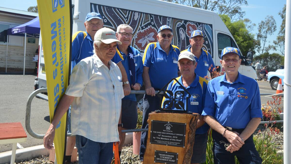 Pictures from the Men's Shed event in Muswellbrook