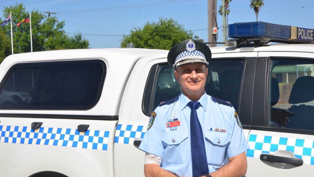 GOOD GUY: Chief Inspector Guy Guiana has given his time and service to the force for more than three decades. 