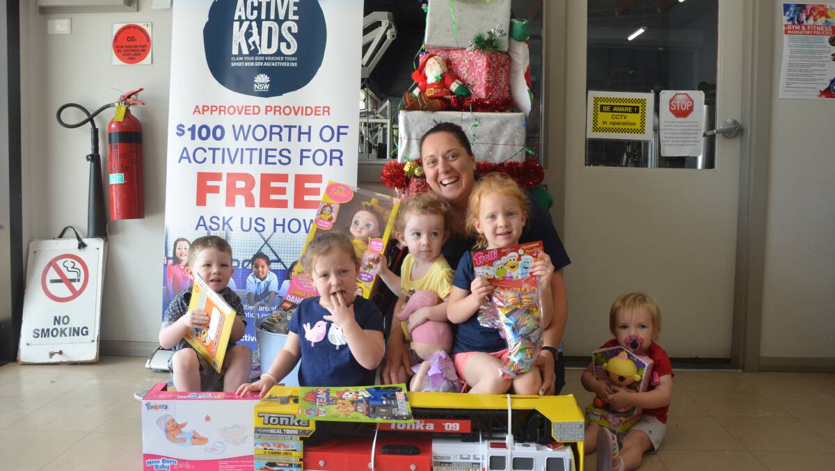 AWESOME APPEAL: People of all ages are getting behind the Toy and Food Appeal at the Muswellbrook PCYC.