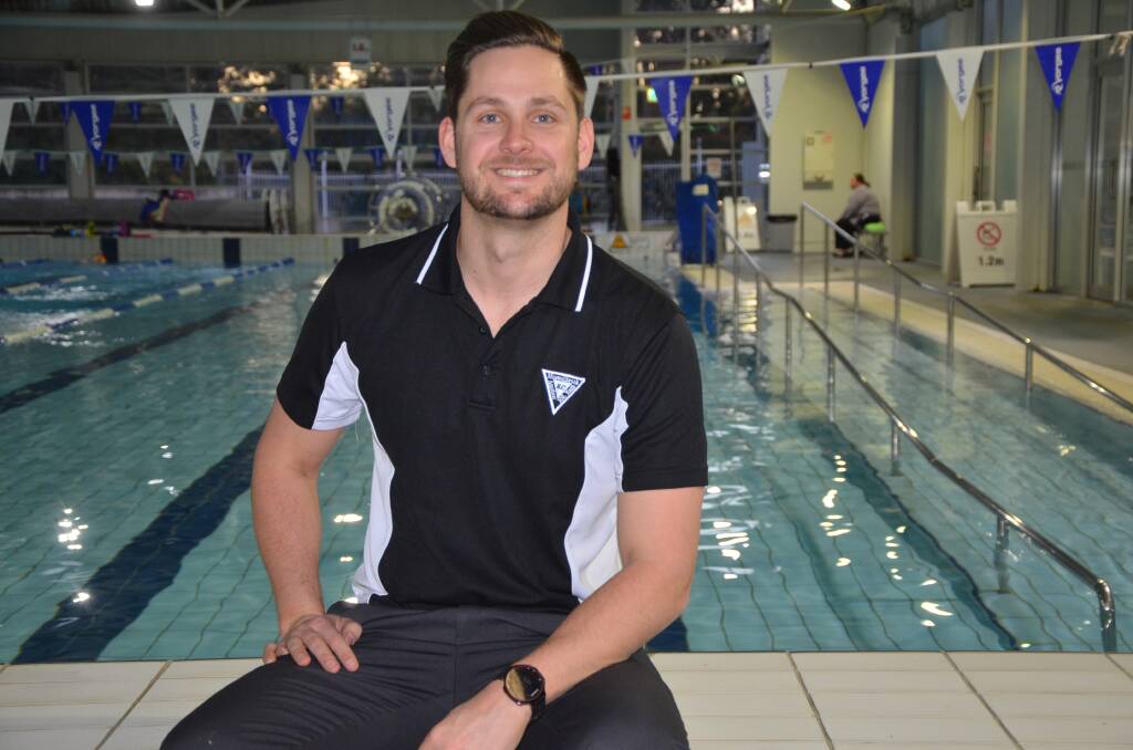 STROKE OF GENIUS: Muswellbrook Swimming Club coach Tom Mitchell has had a huge impact since taking up the role in January.