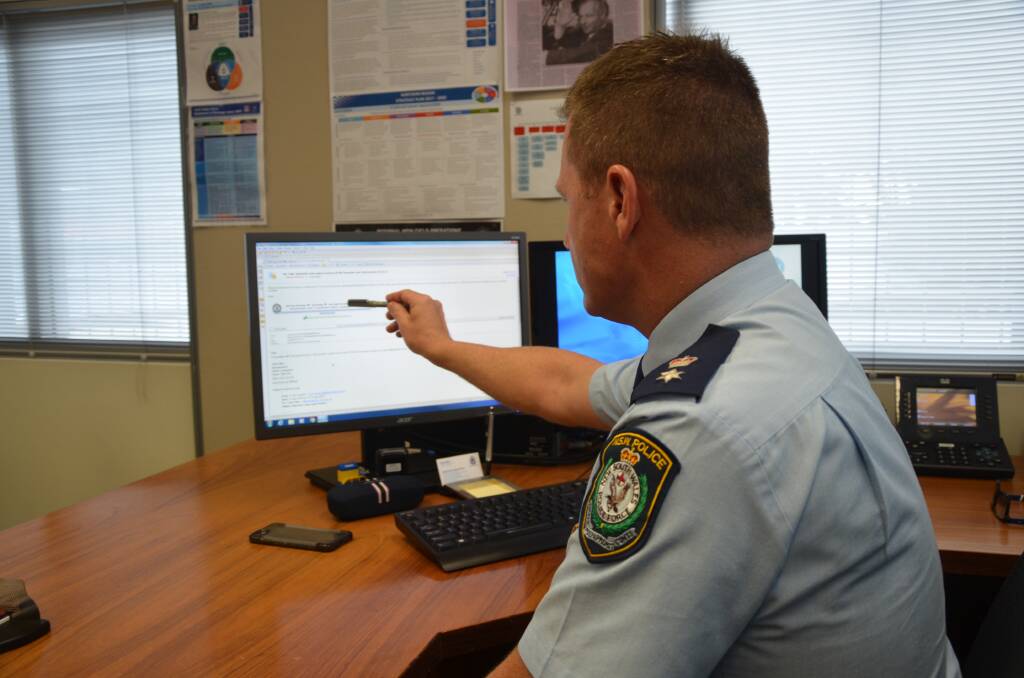 CRUNCHING NUMBERS: Hunter Valley Police District Commander Superintendent Chad Gillies says there's no reason for concern over the latest quarterly crime report.
