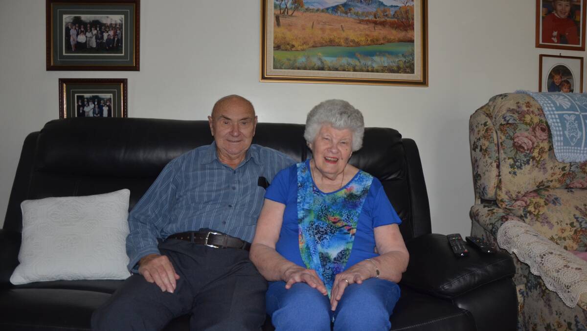 TRUE LOVE: Ray and Pam Millard are still smiling after an incredible 60 years together.