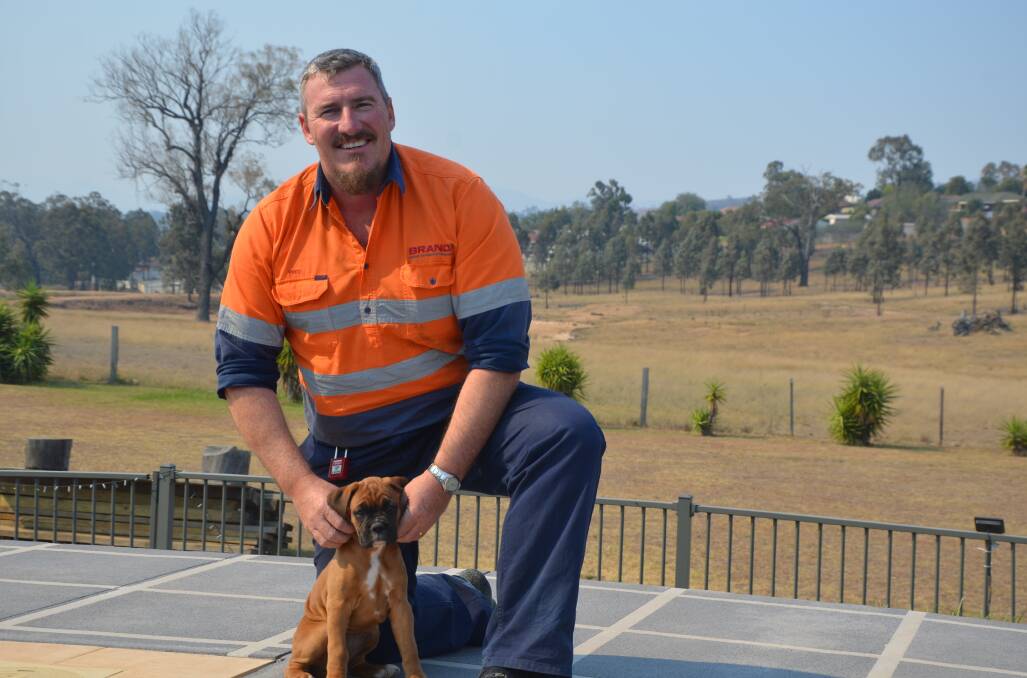 PEACE & QUIET: Ironbark Ridge resident Fred Baker is hoping the open land behind his property won't be filled with smaller, 'gutter to gutter' housing.