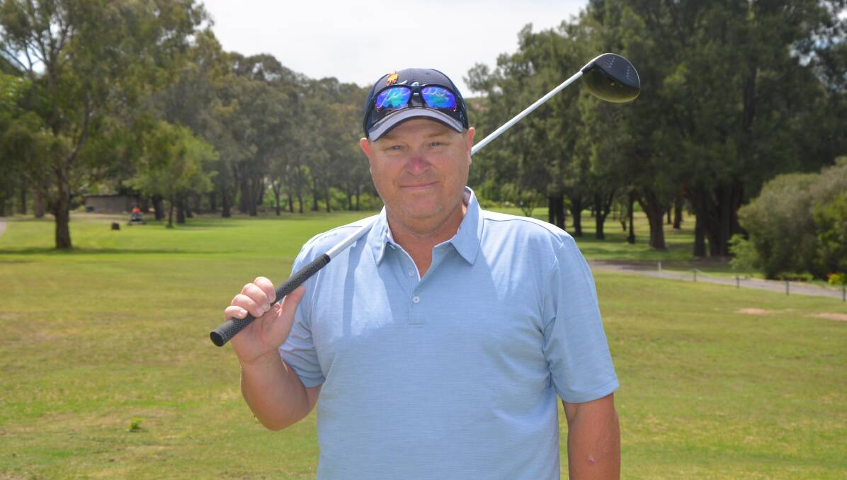 LONGEST DAY: Jason Taylor is looking forward to playing 72 holes to raise funds for Cancer Council Australia.