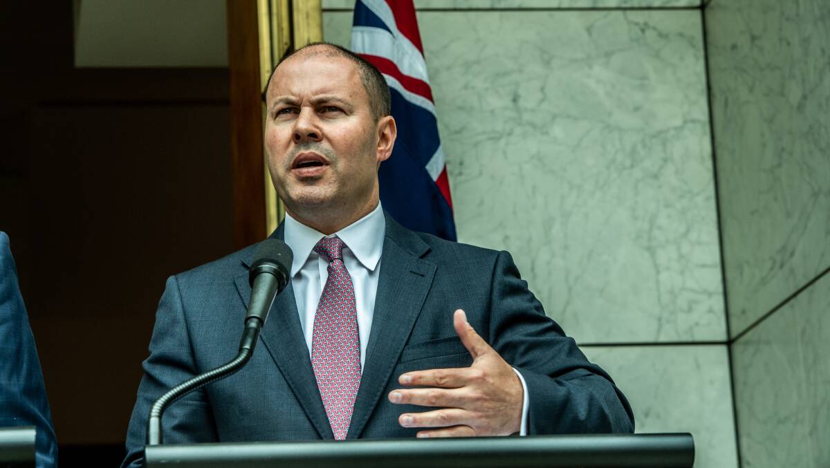 The Treasurer, Josh Frydenberg, has accused Facebook of a "heavy-handed" response. Picture: Karleen Minney