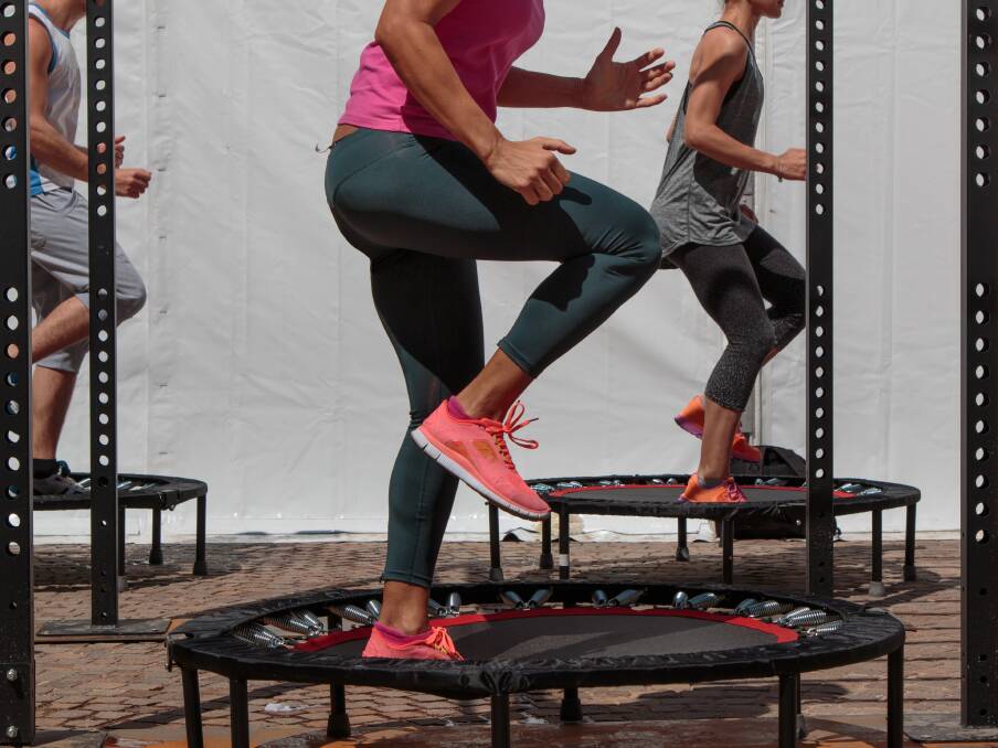 BOUNCE BACK: NASA researchers conclude that "rebound exercise is the most efficient, effective form of exercise yet devised." Picture: Shutterstock.