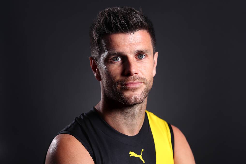 Richmond captain Trent Cotchin has empathised with teammates who don't want to relocate interstate during the COVID-19 crisis. Photo: Kelly Defina/Getty Images