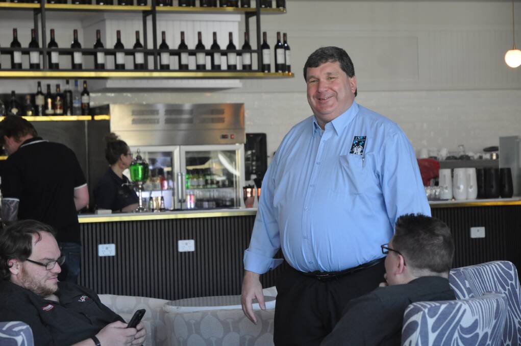 Scott Bailey, General Manager of Odeum, is delighted with the new-look restaurant and cafe now open daily at Muswellbrook & District Workers Club.