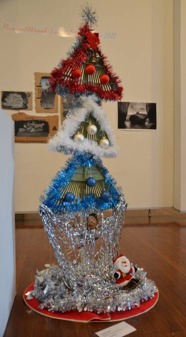 Festive cheer at the art gallery