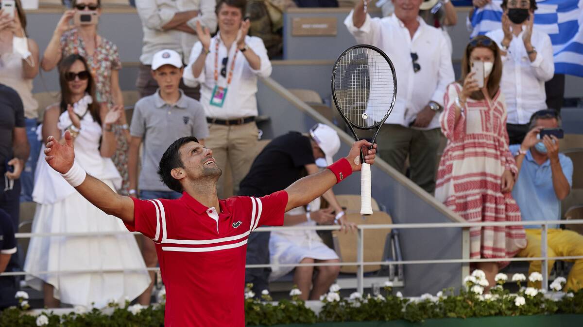 Novak Djokovic was superb at Roland Garros. Photo: Tnani Badreddine/Getty Images
