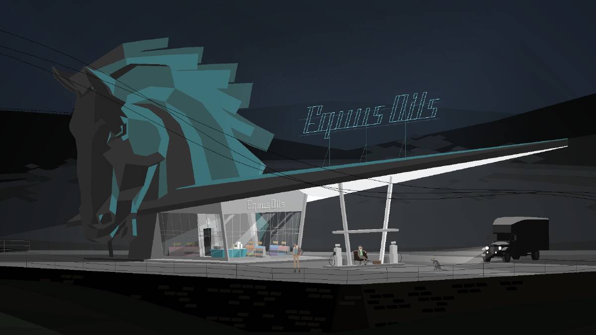 Equus Oils from Kentucky Route Zero. Picture: Cardboard Computer