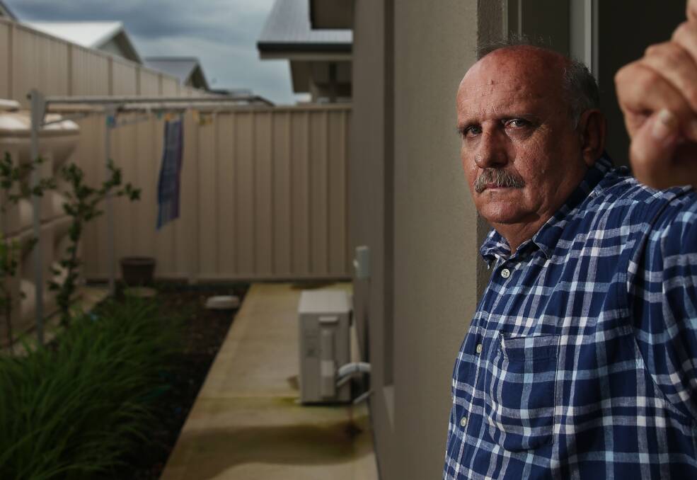 Thank you: Former Hunter Catholic school principal Steve Murray, 63, was groomed, drugged and raped by Marist Brother Vales between 1966 and 1969 at St Joseph's, Hunters Hill. He thanked the royal commission for giving survivors justice, strength and hope. Picture: Simone De Peak.