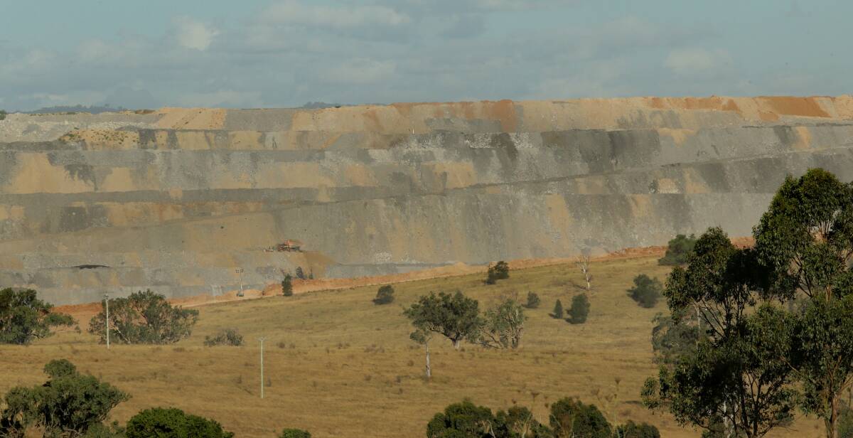 Massive: Mount Arthur Coal mine outside Muswellbrook. An injured contract coal miner has had his damages case transferred from the District to the Supreme Court because the possible payout exceeds the District Court's $750,000 cap.