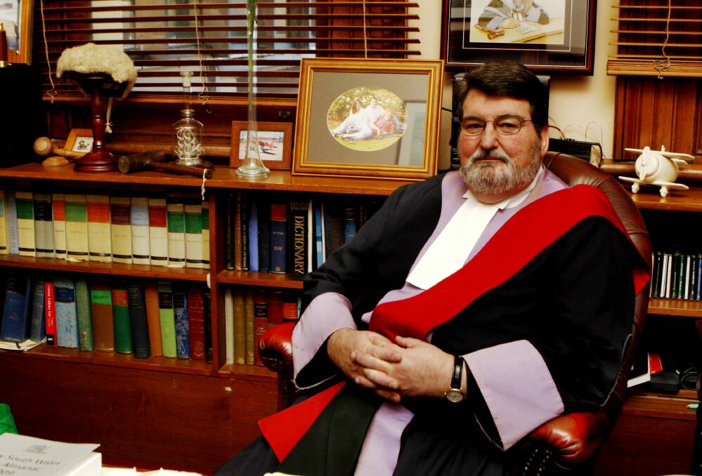 'Intemperate': The late Newcastle District Court Judge Ralph Coolahan. The judge's harsh criticism of Steve Smith during a 2001 trial was described by the royal commission as 'intemperate and ill-conceived'.