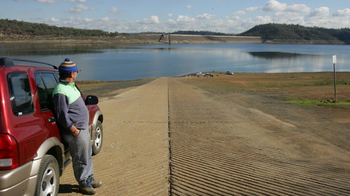 DROP A LINE IN: Legal fishing locations across NSW, such as Lake Glenbawn, pictured, are now easier to find with NSW DPI's Angler Access online map.