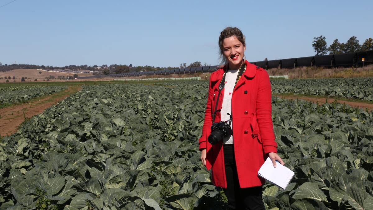 ALL SMILES: Me at a job earlier this year at St Heliers Correctional Facility's vegetable farm.
