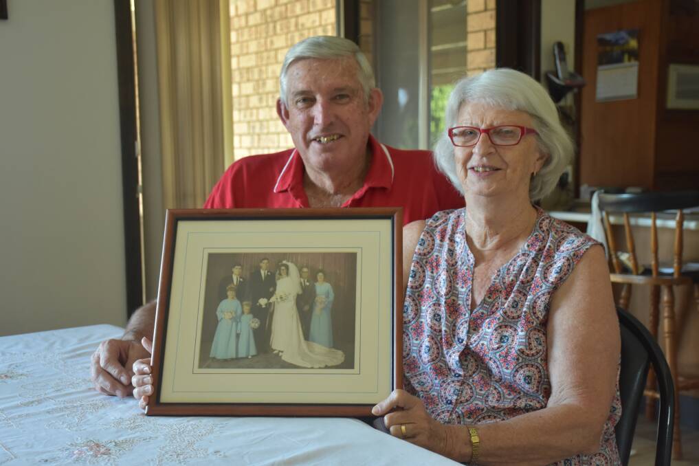 CONGRATULATIONS: Paul and Joy Wilton, who will celebrate their 50th wedding anniversary on Saturday reflect on their life together, in their home of 25 years.