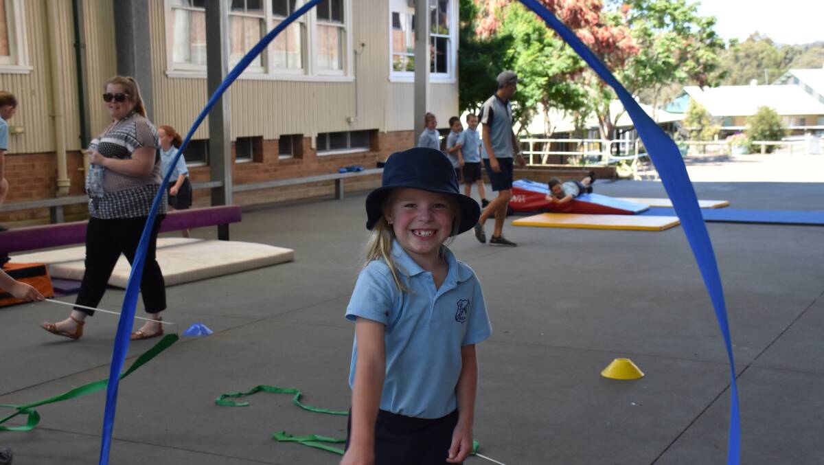 Students from the primary school have been having fun with the Sports in Schools Australia gymnastics program this term.
