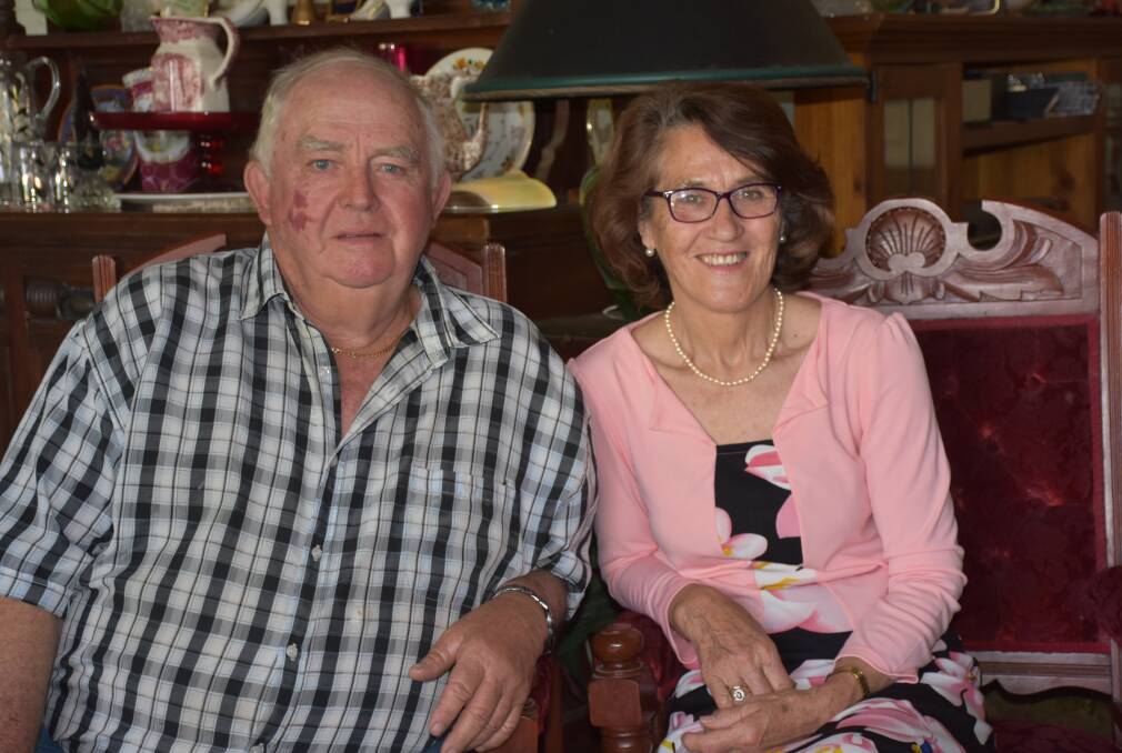 CONGRATULATIONS: Muswellbrook husband and wife team Bernie and Veronica Passlow celebrated 50 years of marriage at the weekend.
