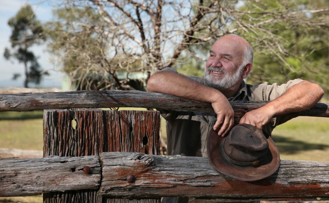 LOOKING FORWARD: Prostate cancer survivor Brendon Young, on his new property near Woodville, believes many men avoid being tested out of fear of what it could reveal. Picture: Simone De Peak