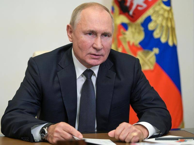 Russian President Vladimir Putin says an embargo on food imports will help improve self-sufficiency.