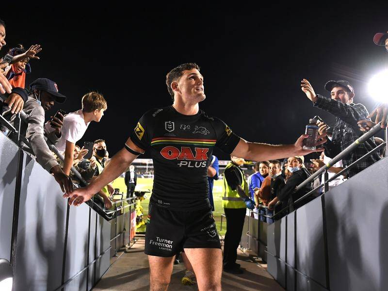 Nathan Cleary leads the race in a Dally M Medal count that is set to go down to the wire.