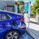 Rising living costs and high EV purchase prices are creating hurdles for buyers, a report shows. (Jono Searle/AAP PHOTOS)