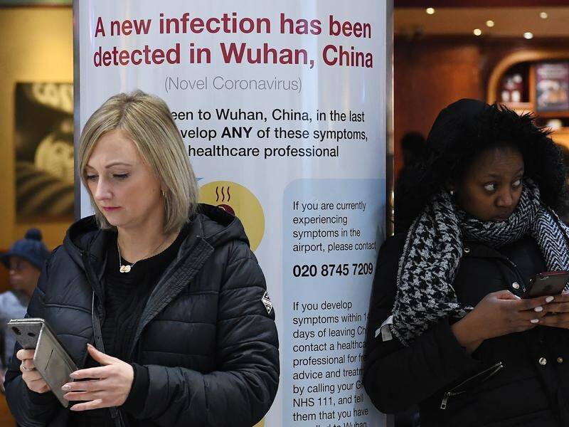 The UK is conducting checks on passengers on direct flights from China for coronavirus.