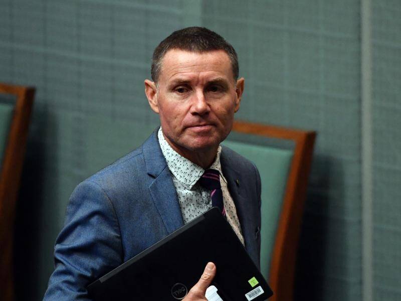 Andrew Laming was welcomed back into the coalition party room despite his history of poor behaviour.