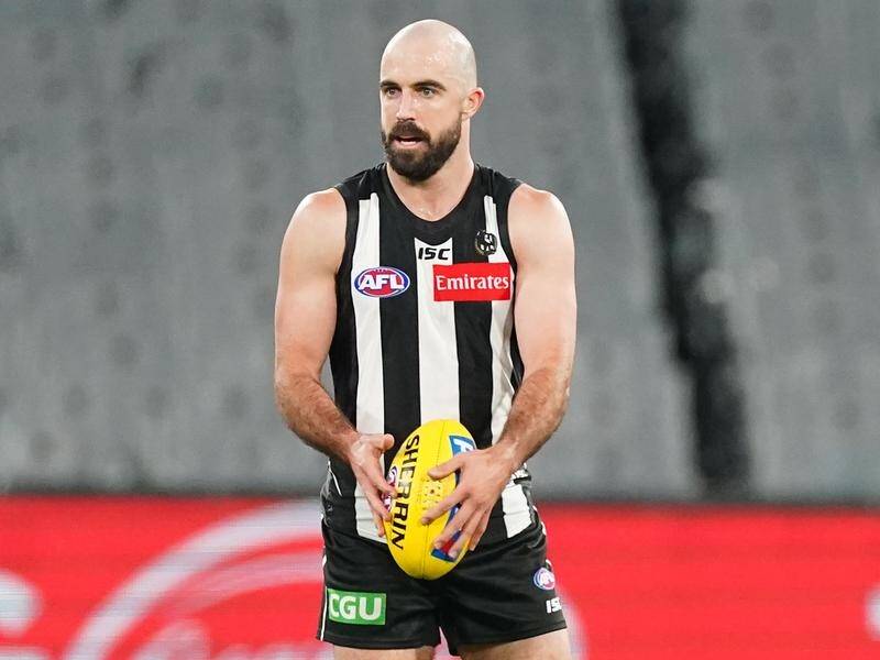 Collingwood's Steele Sidebottom will be banned for four AFL matches for his COVID-19 breach.