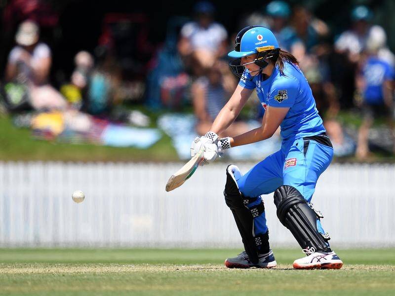 Tahlia McGrath was the mainstay of Adelaide Strikers' WBL run chase against Perth Scorchers.