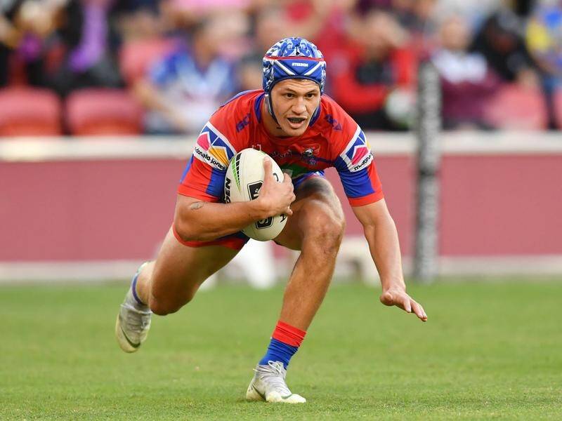 Kalyn Ponga has scored seven tries in his past six NRL games for Newcastle.