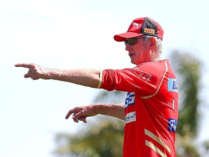 Dolphins coach Wayne Bennett is being heavily linked with a return to former club South Sydney. (Jason O'BRIEN/AAP PHOTOS)