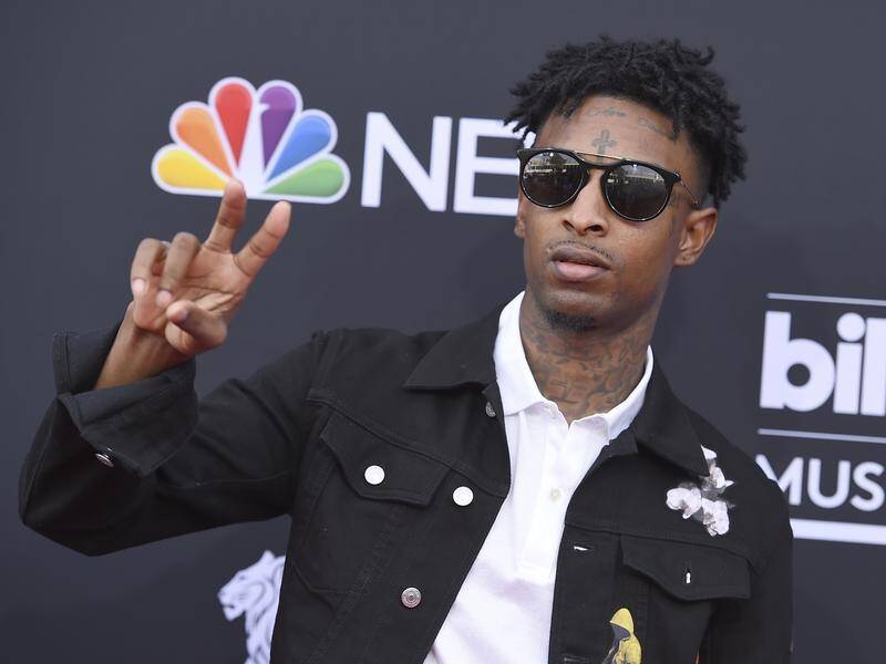 Rapper 21 Savage's arrest came days after he released the music video for his long 'a lot'.