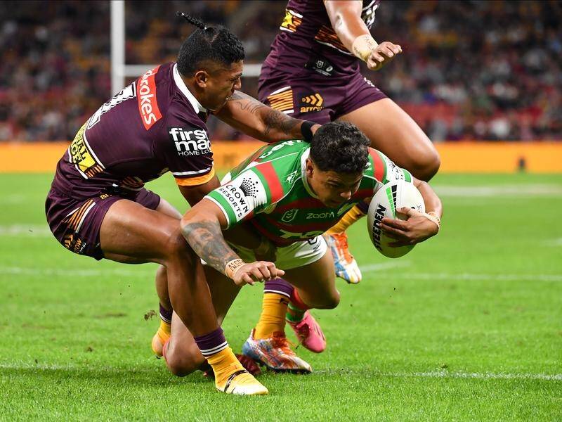 South Sydney have added more misery to Brisbane's NRL season with a 46-0 win at Suncorp Stadium.