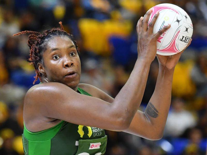 Jamaican Jhaniele Fowler has scored 112 goals for the Fever in wins over the Lightning this season.