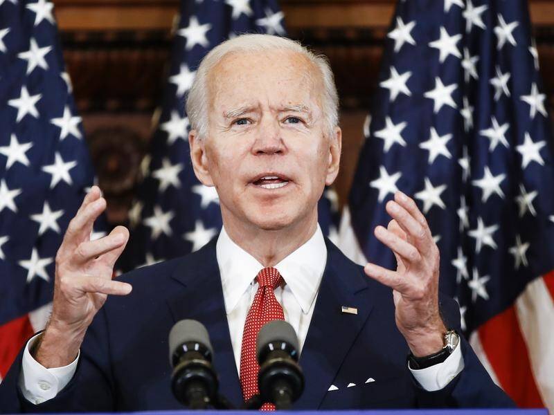 Democratic presidential candidate Joe Biden says George Floyd's death is a 'wake-up call'.