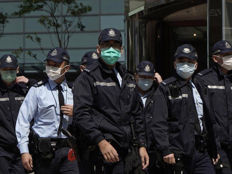 A Hong Kong police officer has been confirmed infected with the coronavirus.