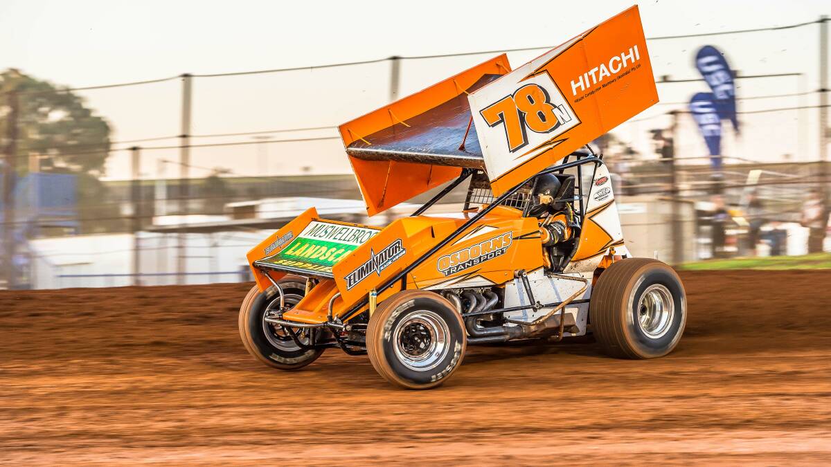 STRONG START: Andrew Wright competing in the Sprintcar Series. Pic: JIGSAW PHOTOGRAPHY.
