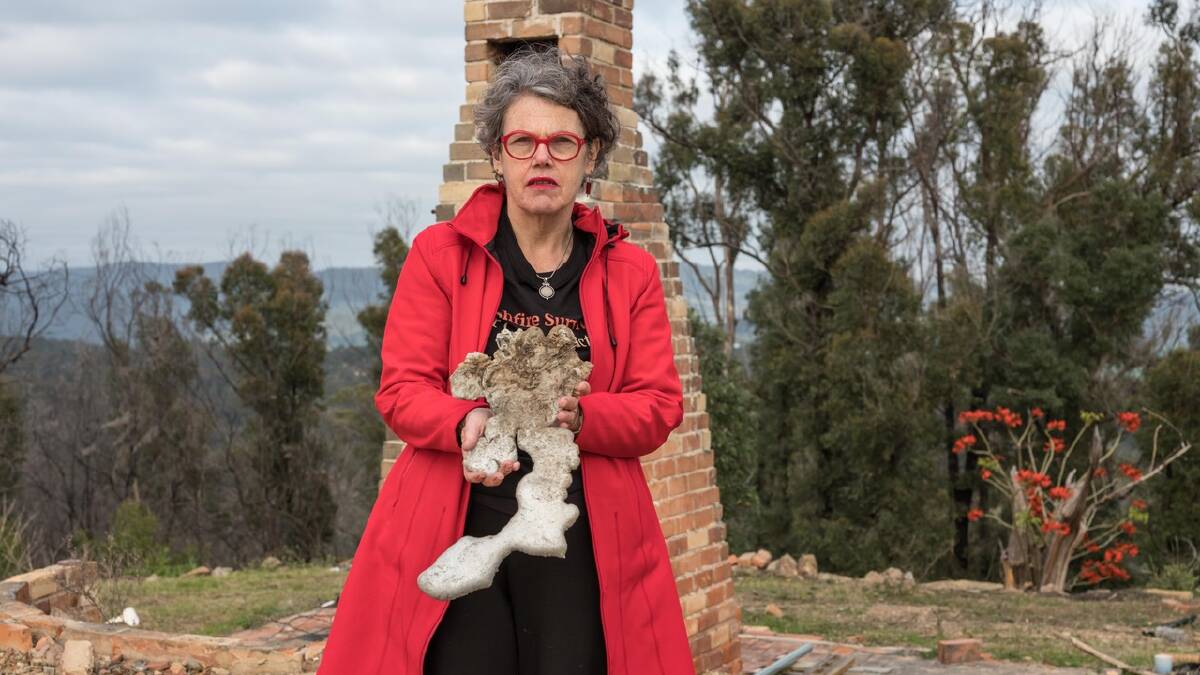 Jan Harris's home was destroyed in the Tathra bushfire. Picture: Supplied