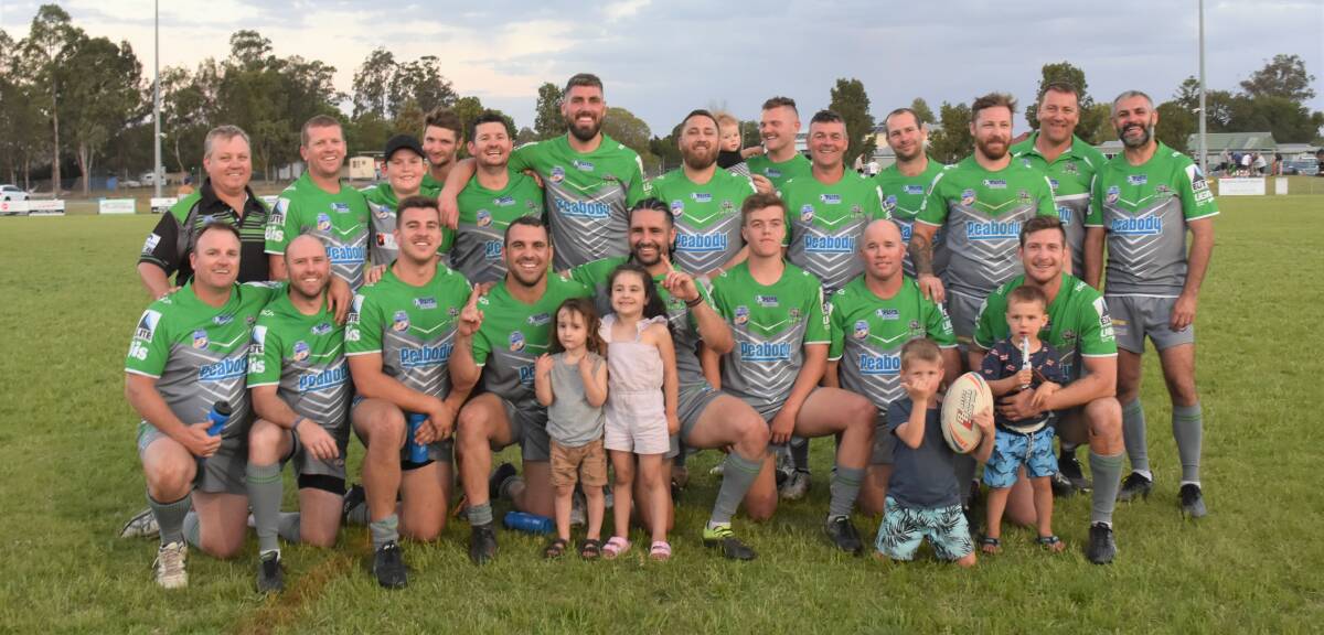THE WINNERS: The Wambo Wolves captured victories over the MTW Barbarians, Mt Arthur Meerkats and Ulan Warriors before holding off the Bengalla Badgers in a climatic Hunter Valley Mining Rugby League final.